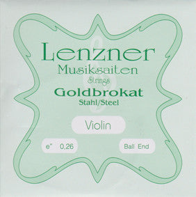 Lenzner Goldbrokat e-streng til violin