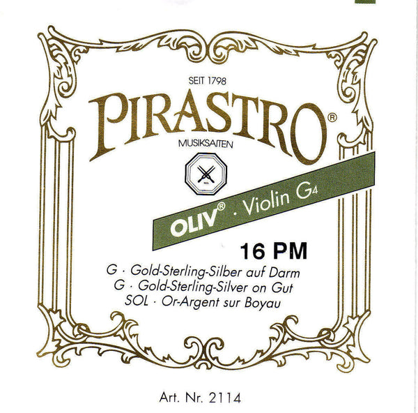 Oliv violinstrenge
